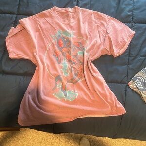 Urban Outfitters Pink Graphic Tee